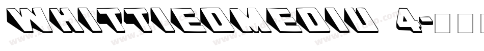 WhittiedMediu 4字体转换